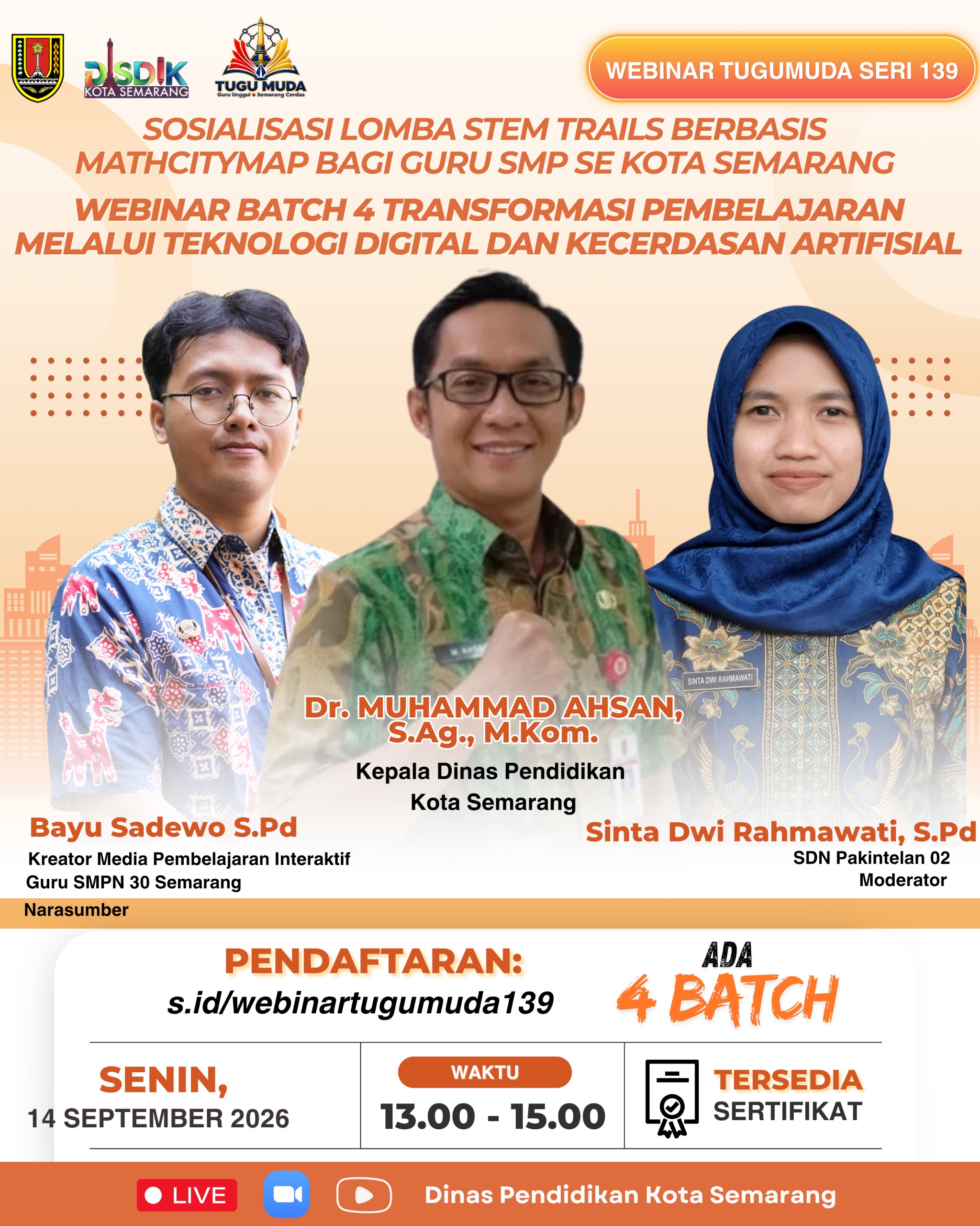 WEBINAR KOMBEL TUGUMUDA SERI KE-139🎗️